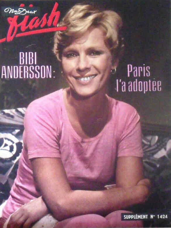NOUS DEUX FLASH magazine side cover Issue 1424   1974