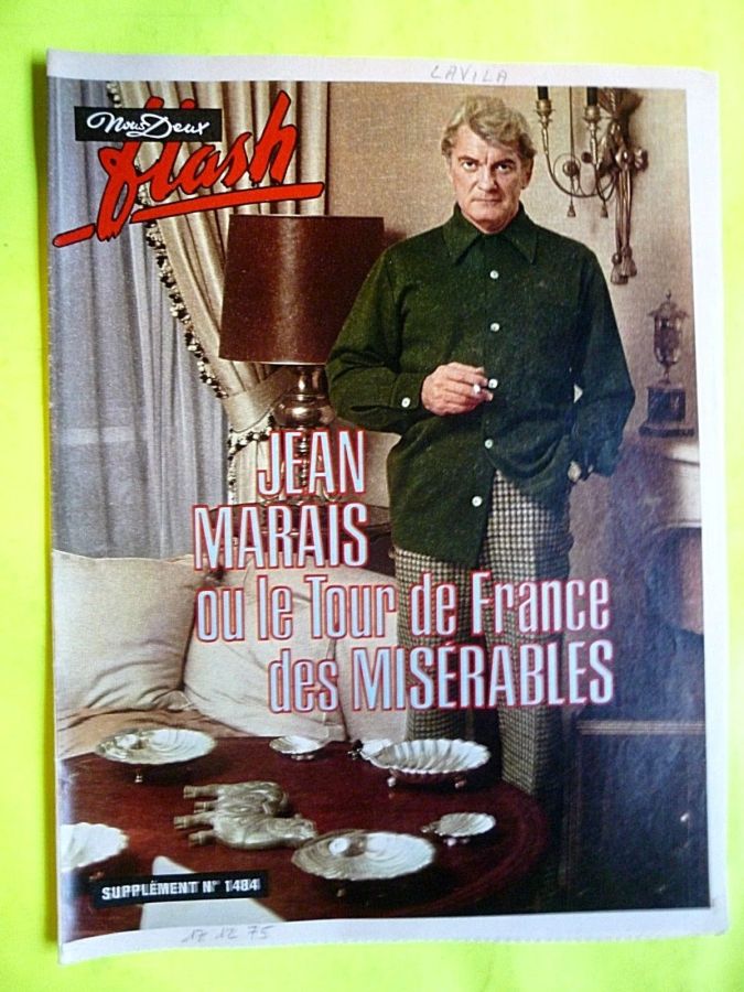 NOUS DEUX FLASH magazine side cover Issue 1484   1975