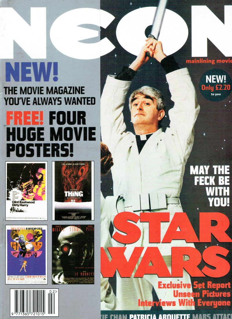 NEON magazine side cover Issue 2 February 1997