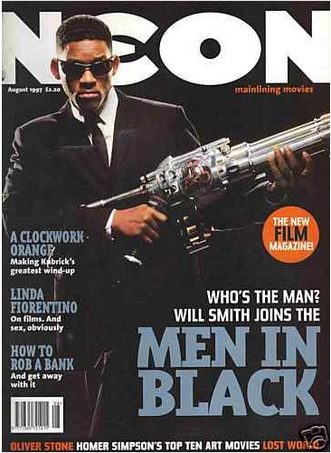 NEON magazine cover Issue 8 August 1997