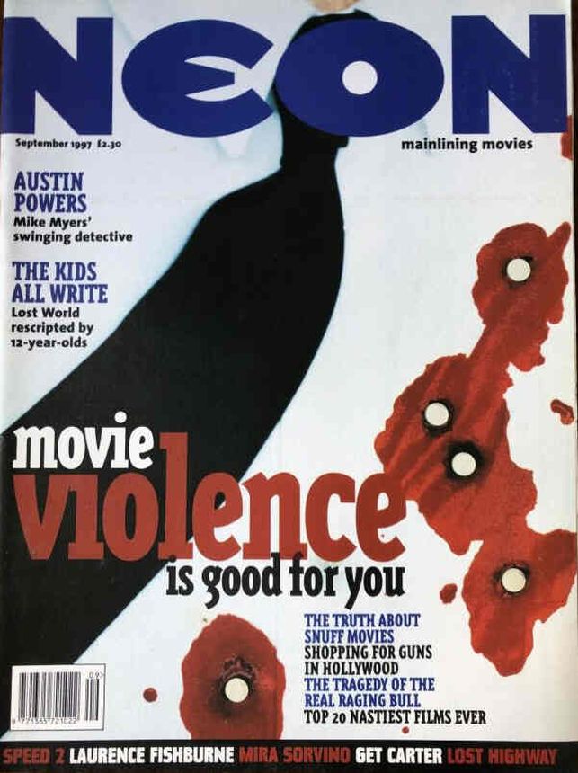 NEON magazine cover Issue 9 September 1997