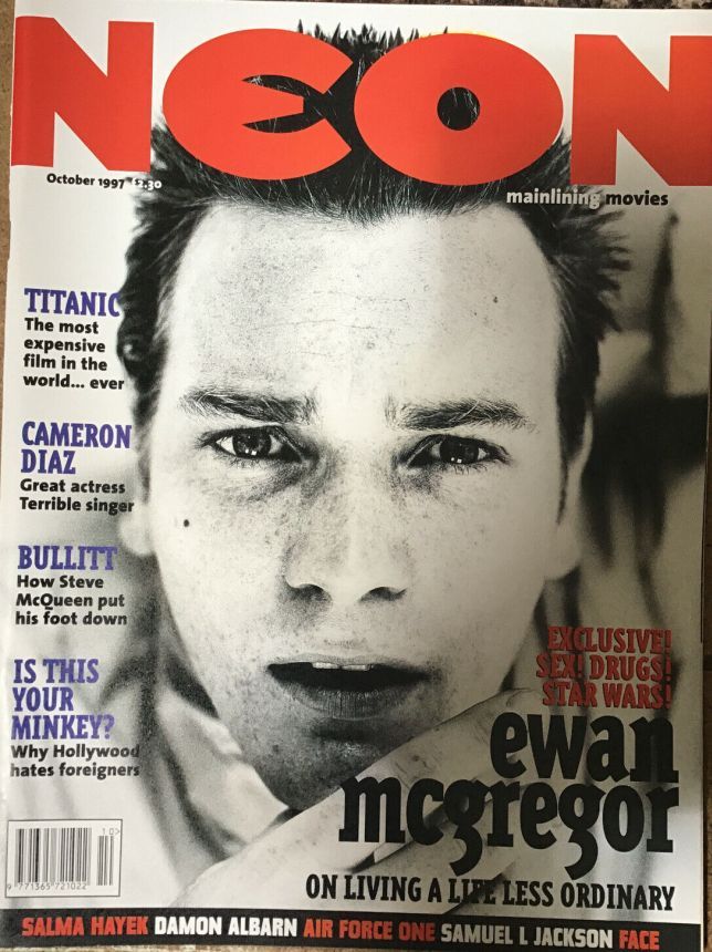 NEON magazine side cover Issue 10 October 1997