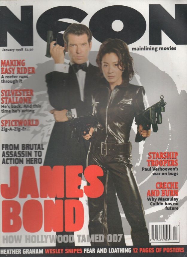 NEON magazine side cover Issue 13 January 1998