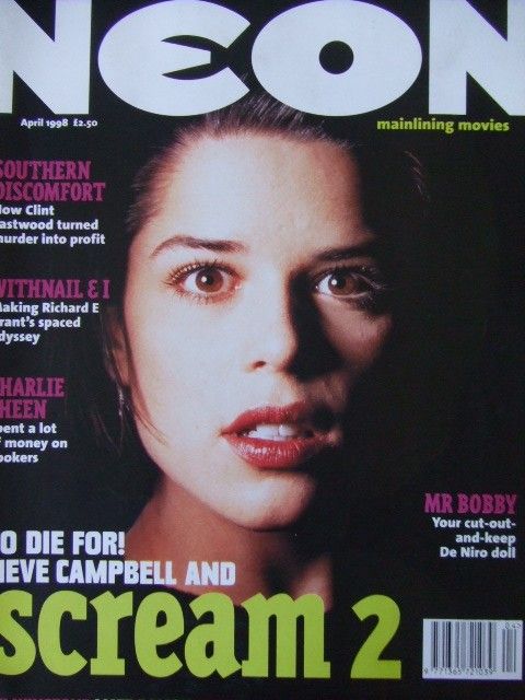 NEON magazine side cover Issue 16 April 1998