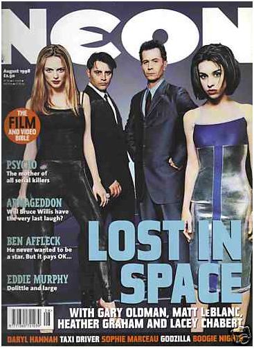 NEON magazine cover Issue 20 August 1998