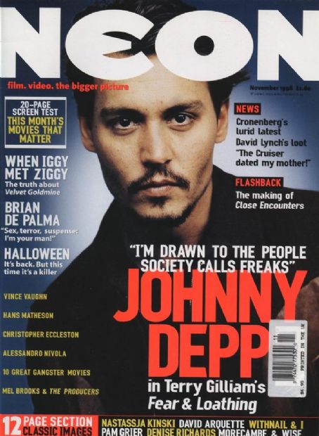 NEON magazine cover Issue 23 November 1998
