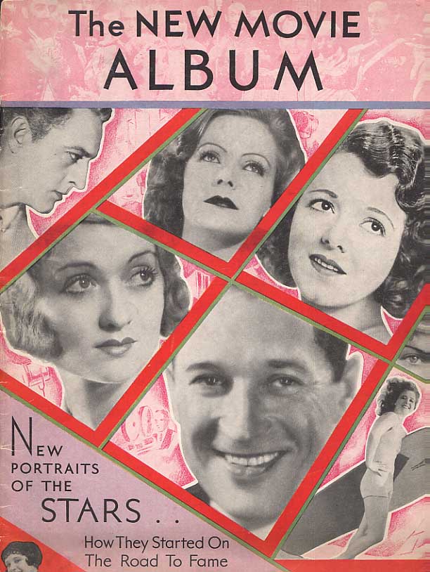 NEW MOVIE ALBUM | THE magazine side cover Vol 1 # 3 - April 1931