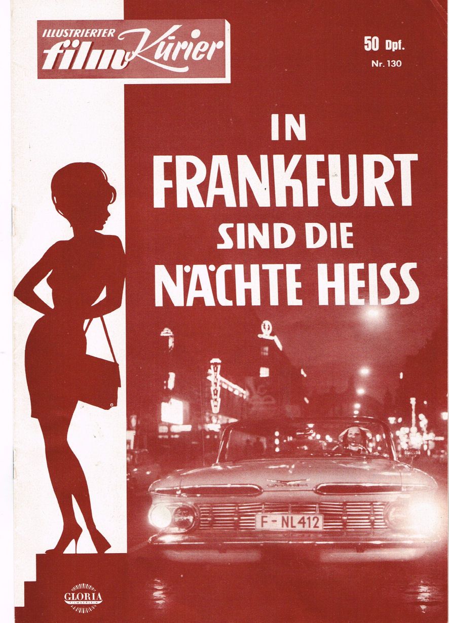 ILLUSTRIERTER FILM KURIER (60s) magazine side cover Issue 130  1966