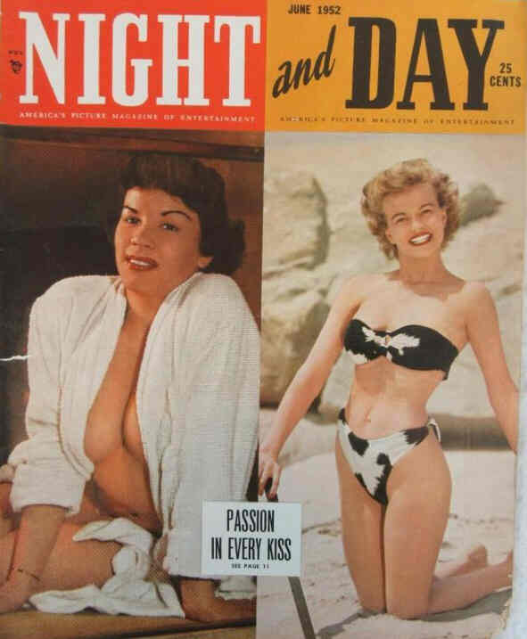 NIGHT AND DAY magazine cover  June 1952