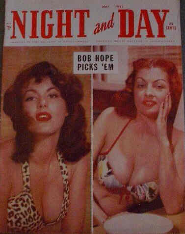 NIGHT AND DAY magazine side cover May 1953
