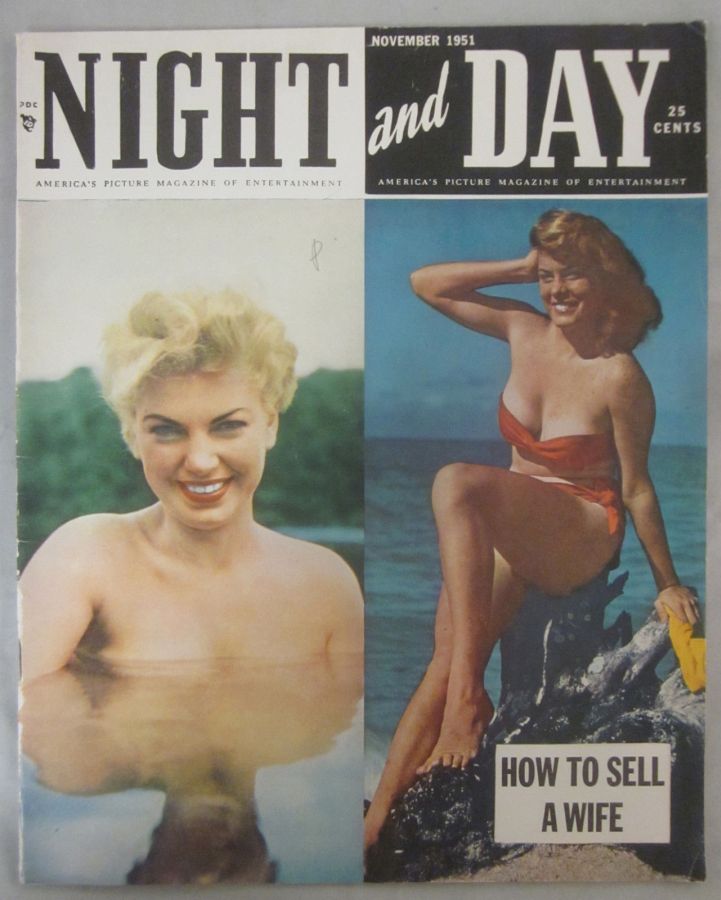 NIGHT AND DAY magazine cover November 1951