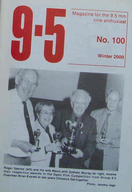 9.5 magazine side cover Issue 100 Winter 2000