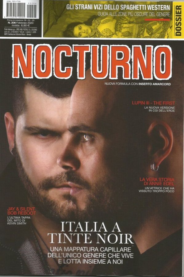 NOCTURNO magazine cover Issue 206  February 2020