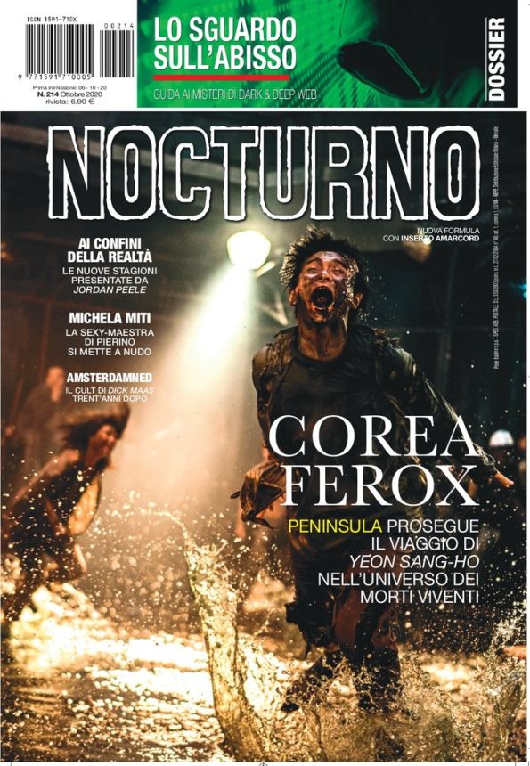 NOCTURNO magazine side cover Issue 214  October 2020