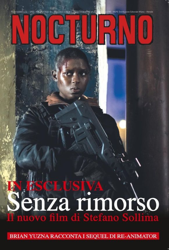 NOCTURNO magazine side cover Issue 220  March 2021