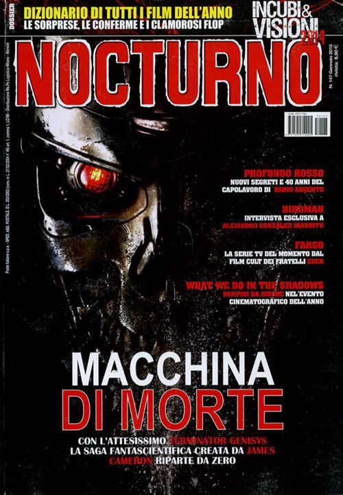 NOCTURNO magazine side cover Issue 147 January 2015