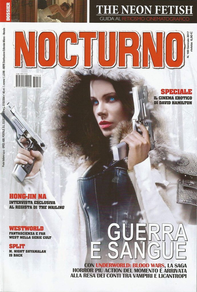 NOCTURNO magazine side cover Issue 169 January 2017
