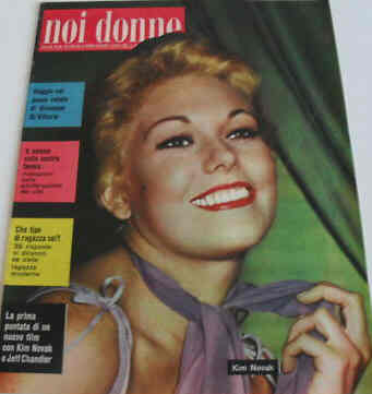 NOI DONNE magazine side cover Issue 45 17 November 1957