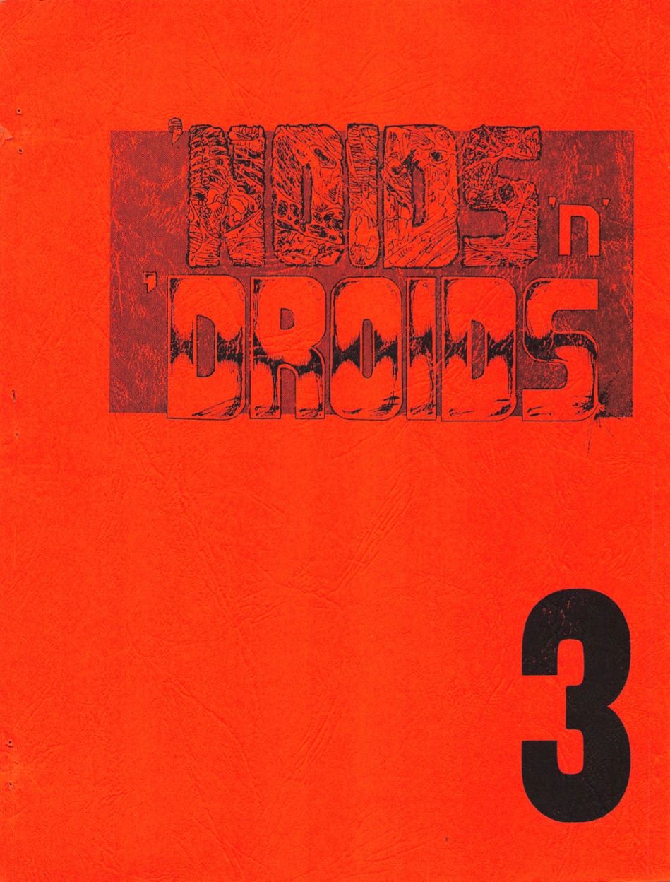 NOIDS N DROIDS magazine cover Issue 3  January 1983