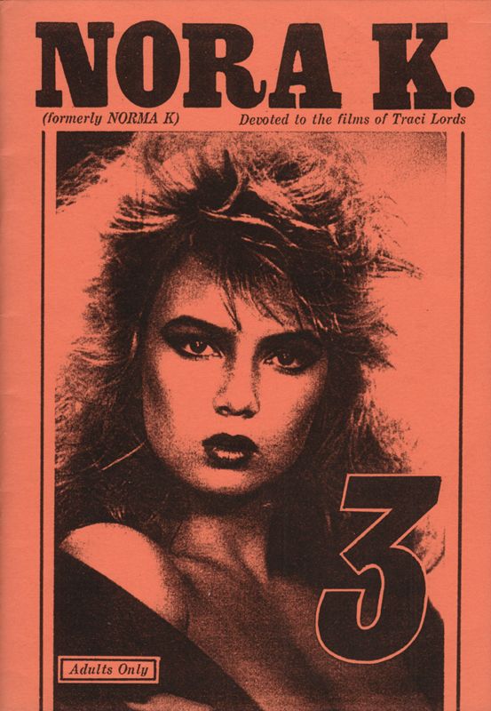 NORA K magazine side cover Issue 3 Dec/January/February 1991