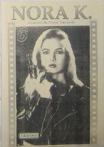 NORA K magazine side cover Issue 6 March/April/May 1992