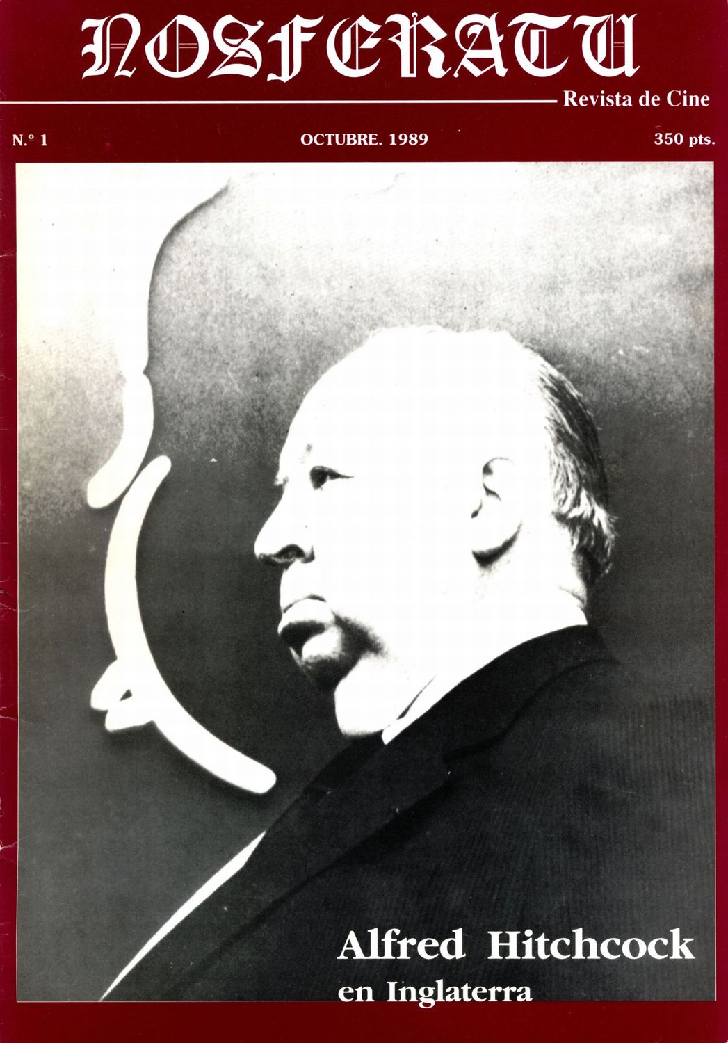 NOSFERATU magazine cover Issue 1 October 1989