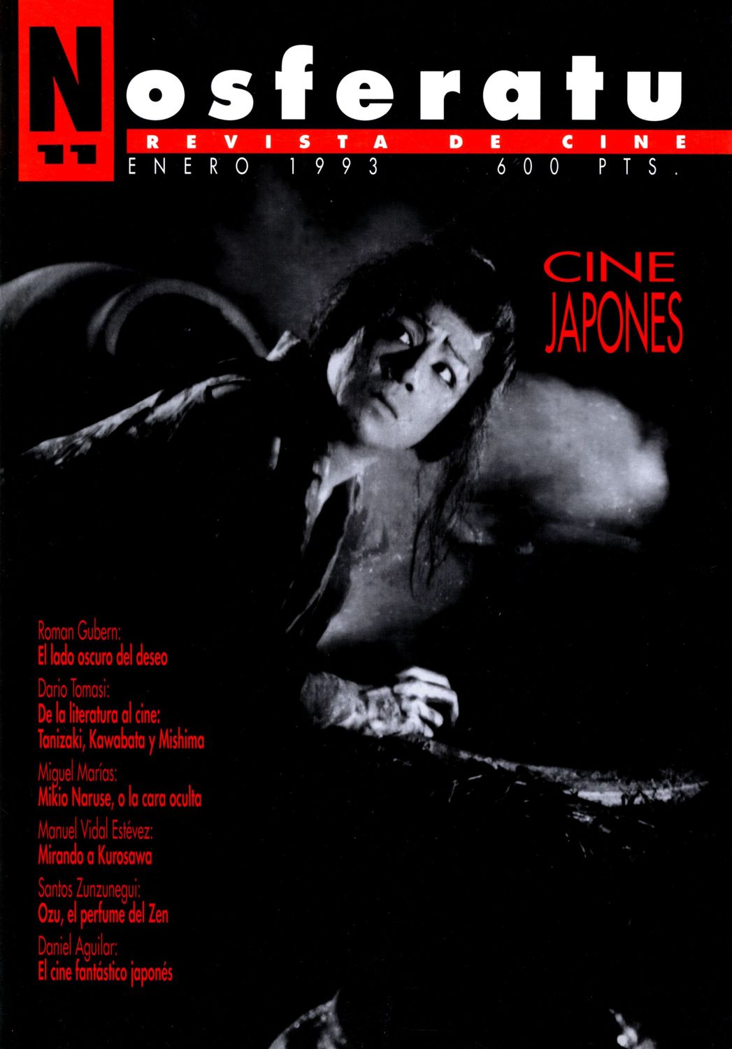 NOSFERATU magazine cover Issue 11 January 1993