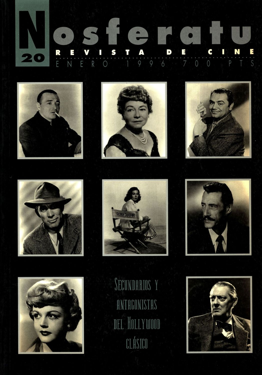 NOSFERATU magazine cover Issue 20 January 1996