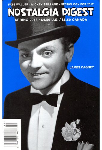 NOSTALGIA DIGEST magazine cover Spring 2018