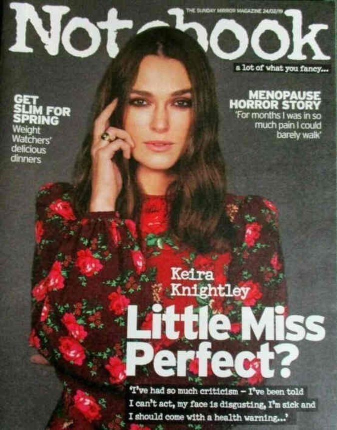NOTEBOOK magazine cover 24 February 2019