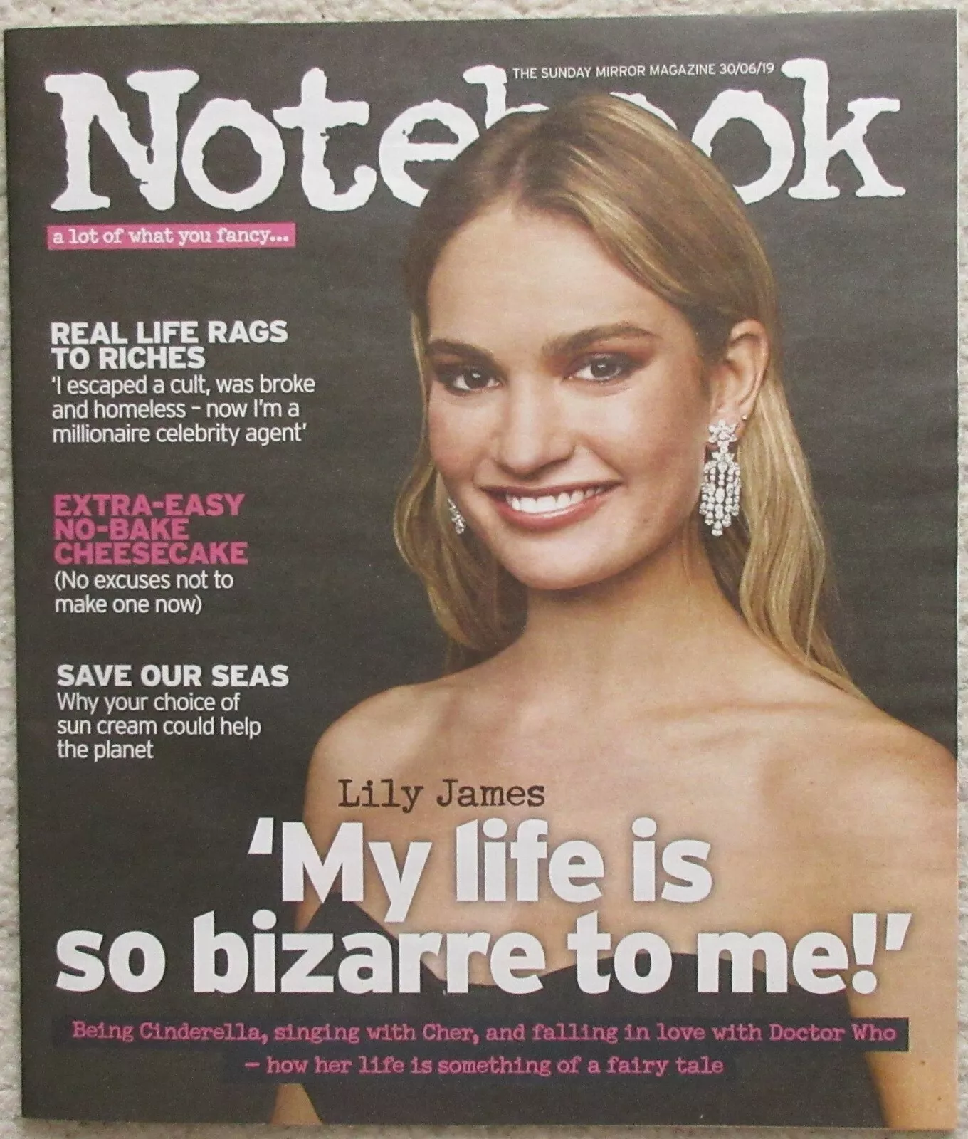 NOTEBOOK magazine cover 30 June 2019