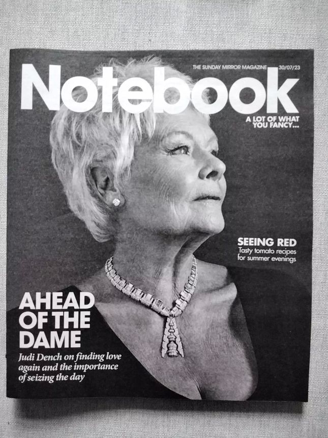 NOTEBOOK magazine cover 30 July 2023