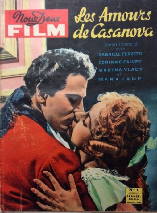 NOUS DEUX FILM magazine cover Issue 1  1956