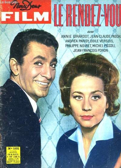 NOUS DEUX FILM magazine cover Issue 101  1962