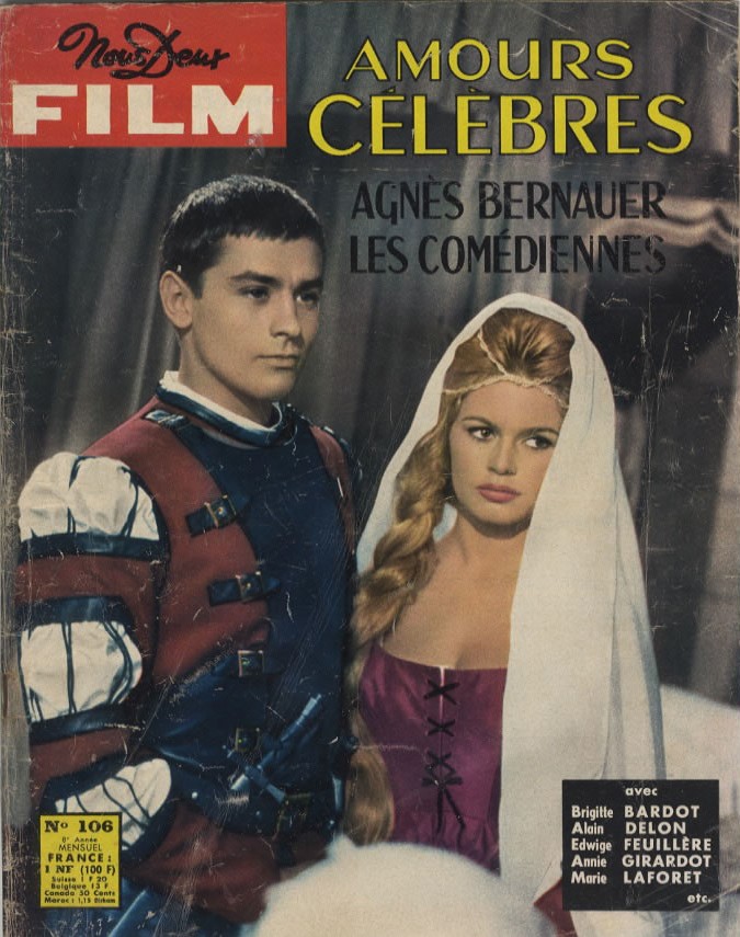 NOUS DEUX FILM magazine side cover Issue 106 May 1962