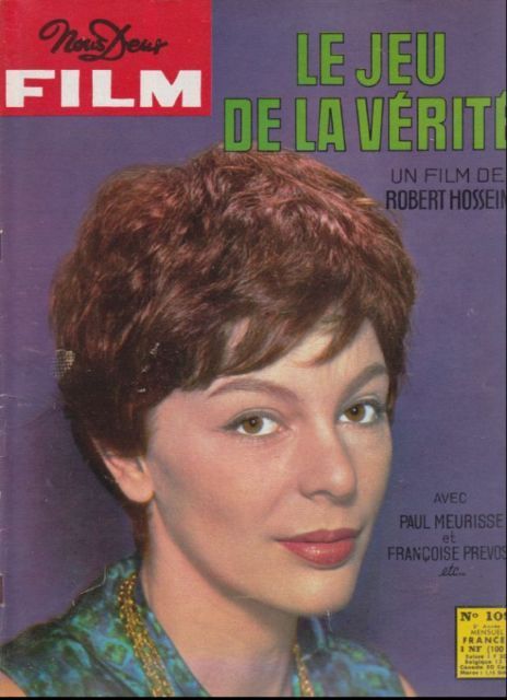 NOUS DEUX FILM magazine cover Issue 109  1962