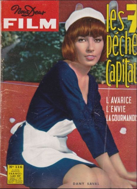 NOUS DEUX FILM magazine side cover Issue 116  1963