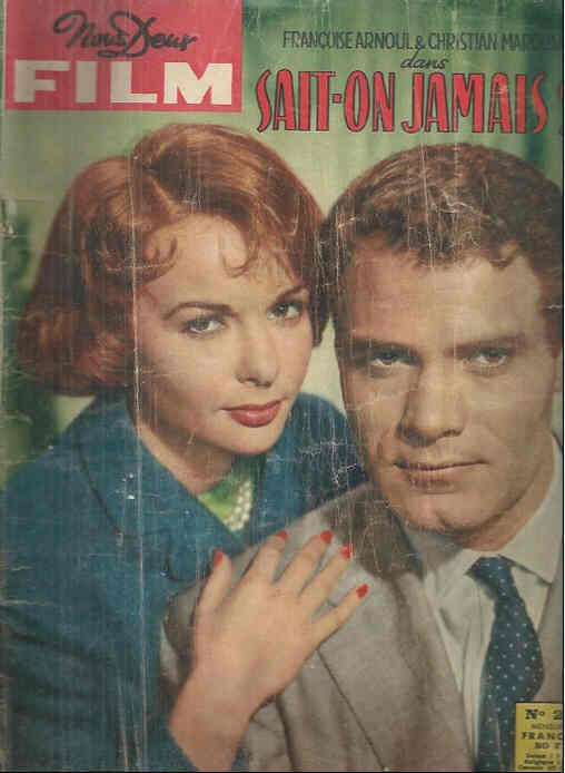NOUS DEUX FILM magazine cover Issue 26  1957