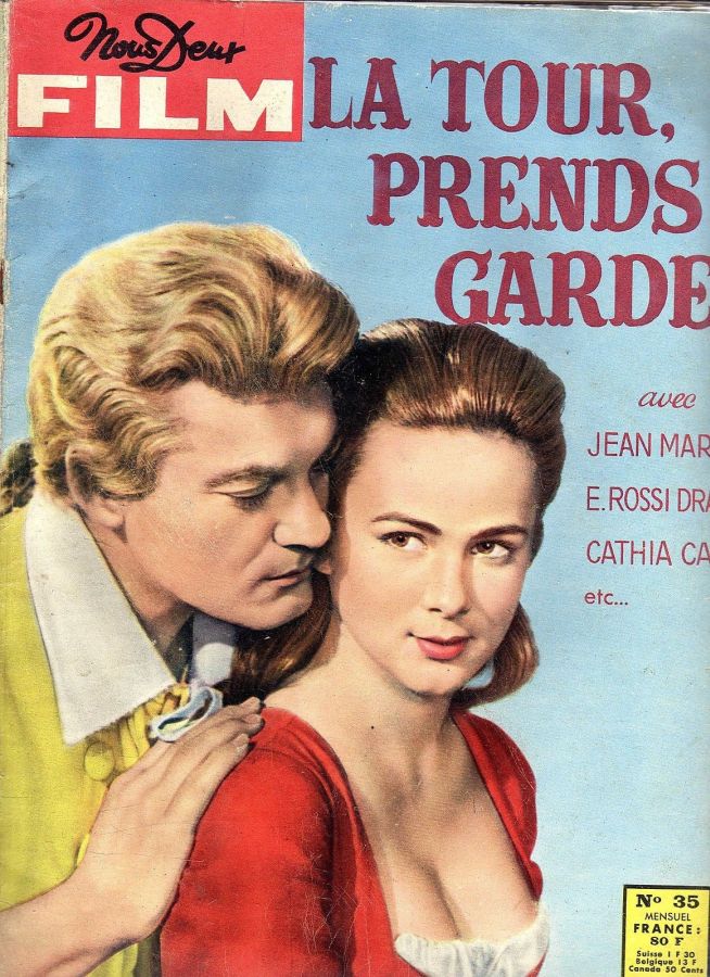 NOUS DEUX FILM magazine cover Issue 35  1958