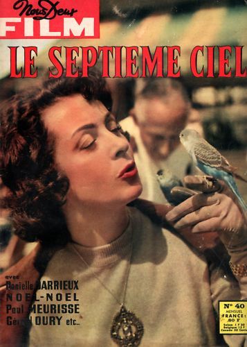 NOUS DEUX FILM magazine cover Issue 40 26 July 1958