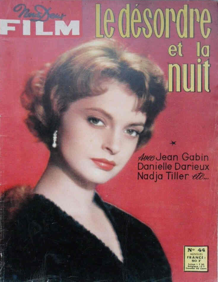 NOUS DEUX FILM magazine cover Issue 44 1 October 1958
