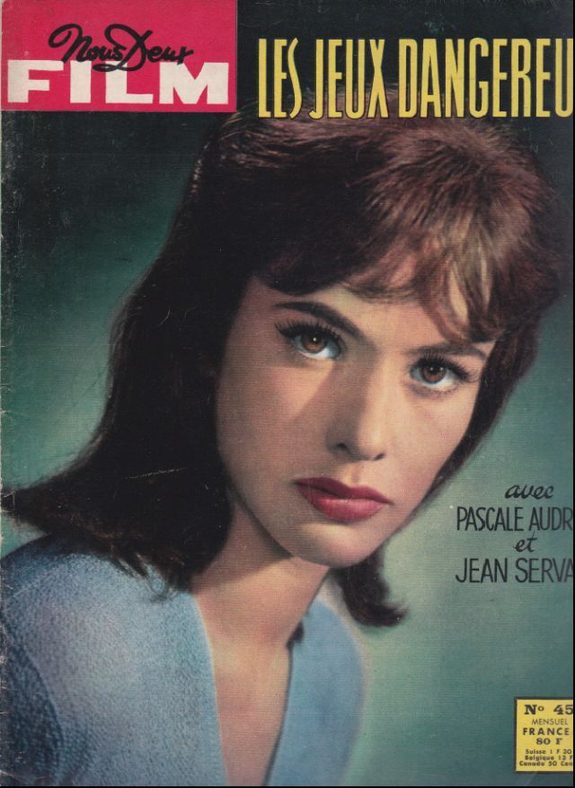 NOUS DEUX FILM magazine side cover Issue 45  1958