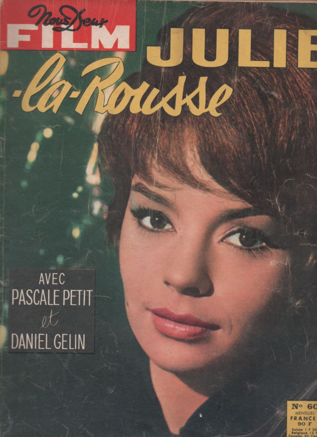 NOUS DEUX FILM magazine cover Issue 60  1959