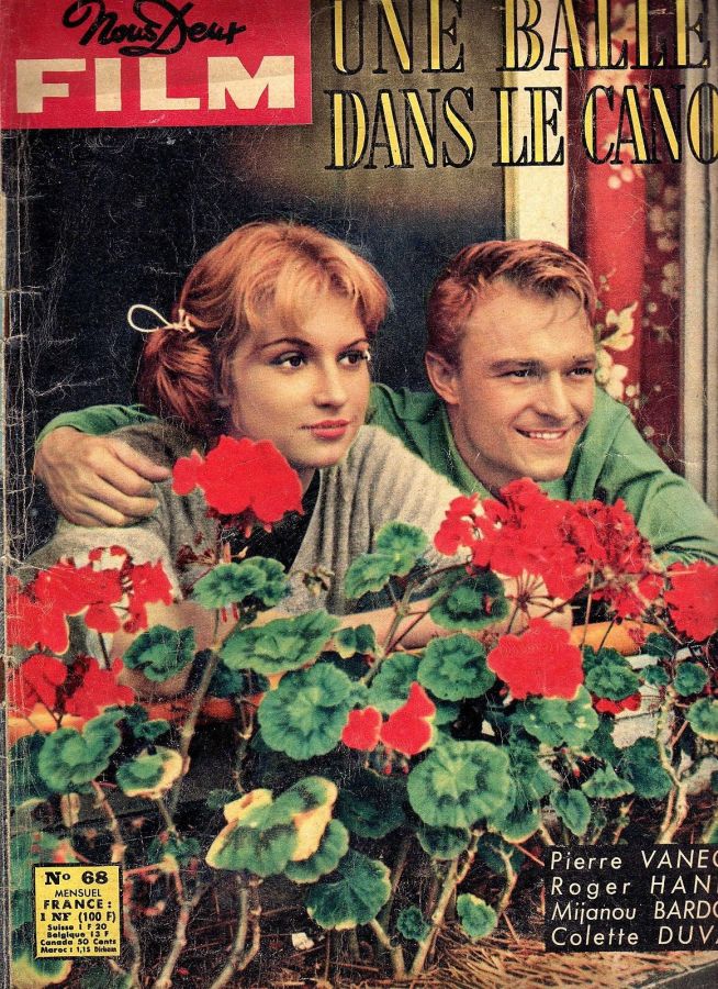 NOUS DEUX FILM magazine side cover Issue 68  1960