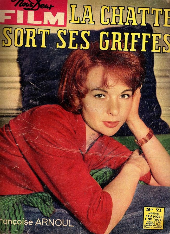 NOUS DEUX FILM magazine side cover Issue 71  1960