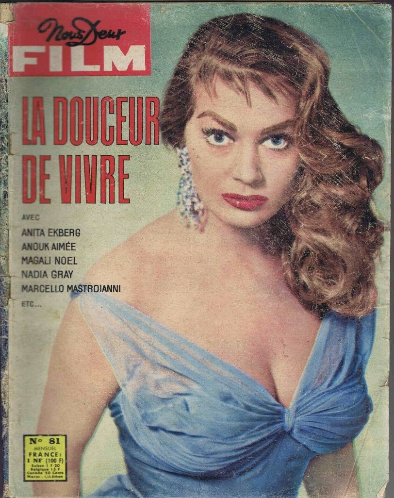 NOUS DEUX FILM magazine cover Issue 81  1960