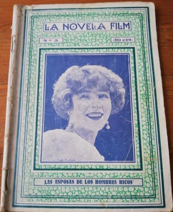 LA NOVELA FILM magazine side cover Issue 5   