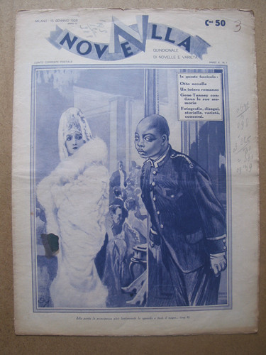 NOVELLA-FILM magazine side cover 15 January 1928