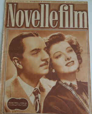 NOVELLE FILM magazine side cover Issue 4 17 January 1948