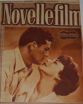 NOVELLE FILM magazine side cover Issue 104 17 December 1949